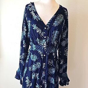 JOVIE 100% RAYON DRESS SIZE LARGE.